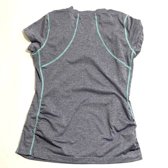 The North Face Gray and Teal Women's Top - Picture 2 of 4